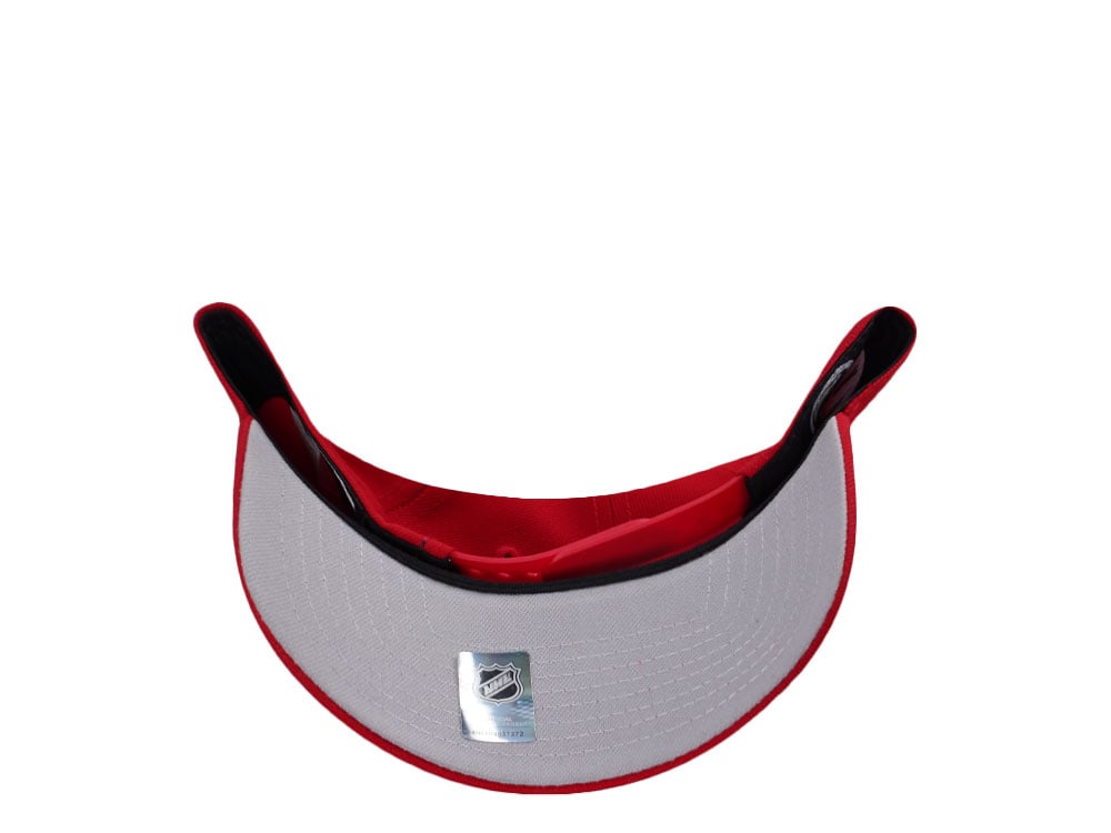 New Era New Jersey Devils 40th Anniversary Red Prime Edition 9Forty A Frame Snapback Casquette