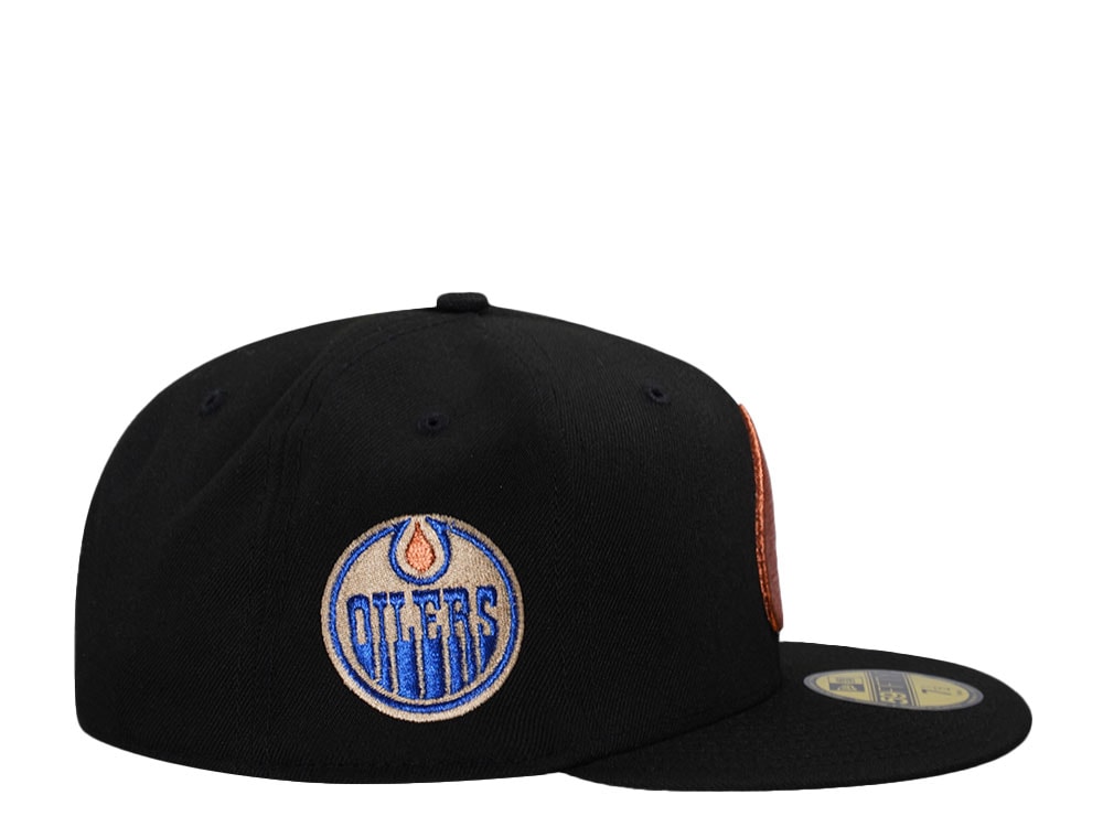 New Era Edmonton Oilers Black Drop Prime Edition 59Fifty Fitted Casquette