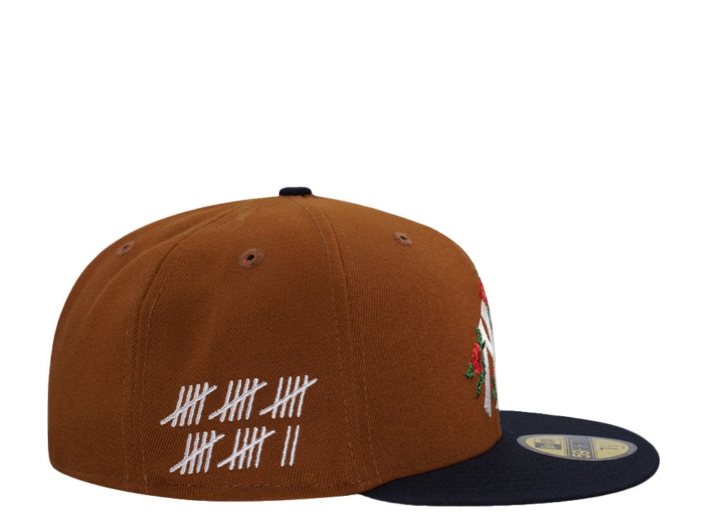 New Era New York Yankees Bourbon Rose Champions Two Tone Edition 59Fifty Fitted Casquette