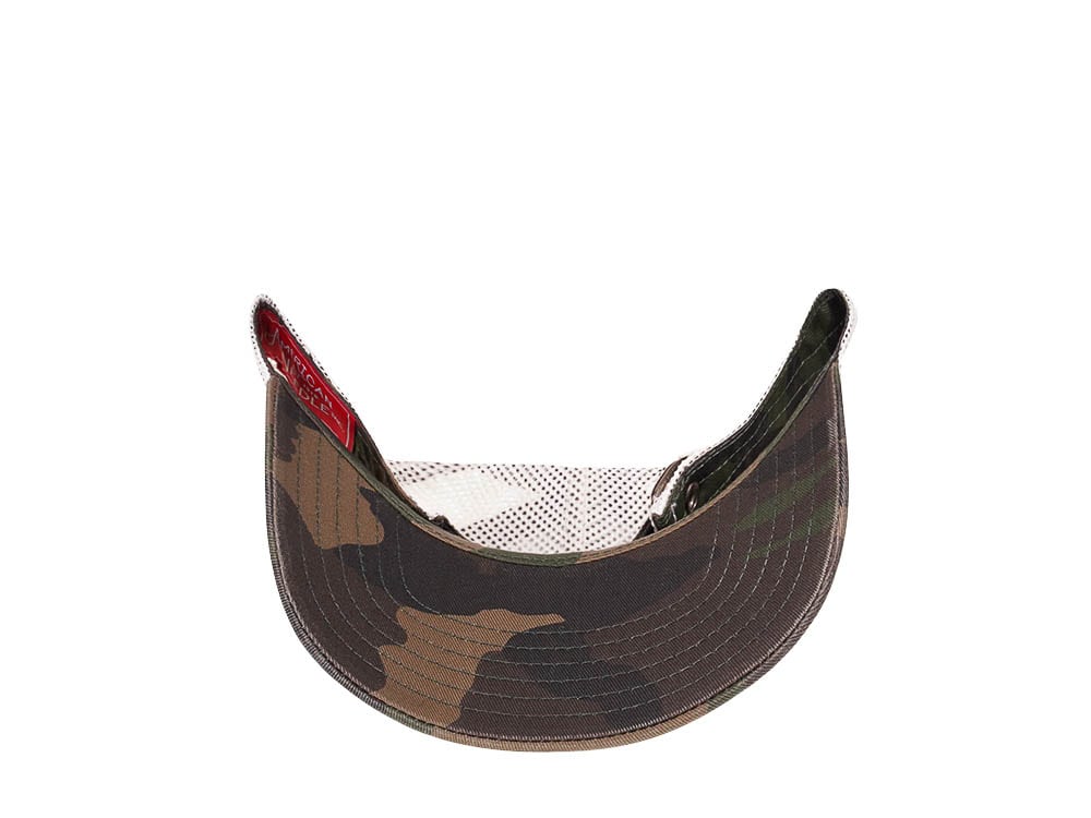 American Needle California Republic Camouflage Trucker Strapback Casquette