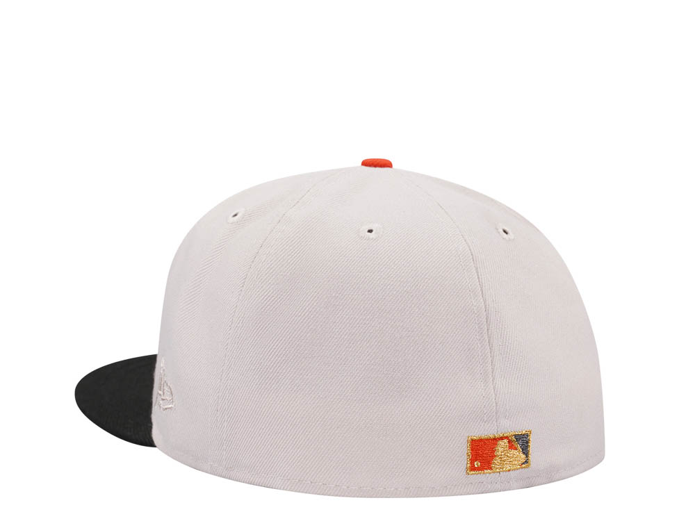 New Era San Francisco Giants All Star Game 2007 Stone Throwback Two Tone Edition 59Fifty Fitted Casquette