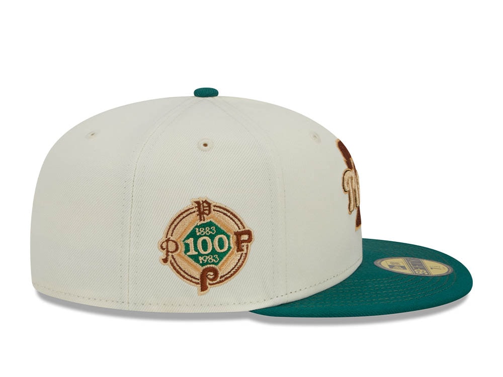 New Era Philadelphia Phillies 100th Anniversary Camp Two Tone Edition 59Fifty Fitted Casquette