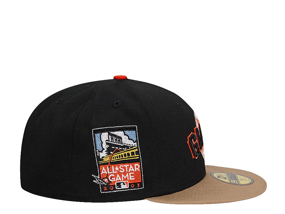 New Era San Francisco Giants All Star Game 2007 Prime Two Tone Throwback Edition 59Fifty Fitted Casquette