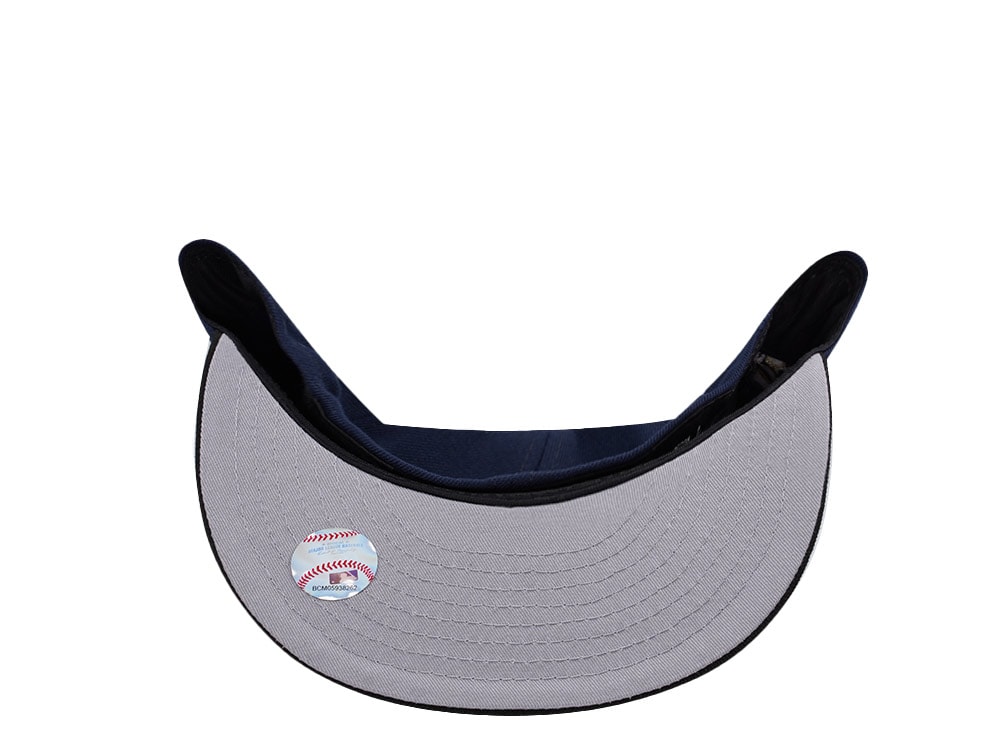 New Era Milwaukee Brewers City Connect Ocean Blue Two Tone Edition 59Fifty Fitted Casquette