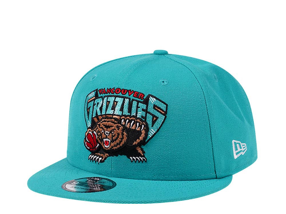 New Era Vancouver Grizzlies Hardwood Classics  Edition 9Fifty Snapback Casquette