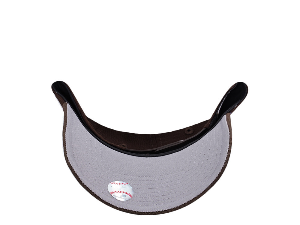 New Era Houston Astros 40th Anniversary Cow Burnt Wood Two Tone Edition 9Forty A Frame Snapback Casquette