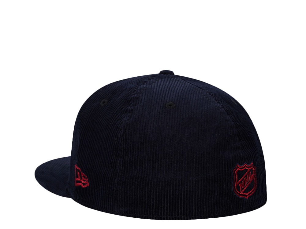 New Era Montreal Canadiens All Star Game 2009 Navy Corduroy Prime Edition 59Fifty Fitted Casquette
