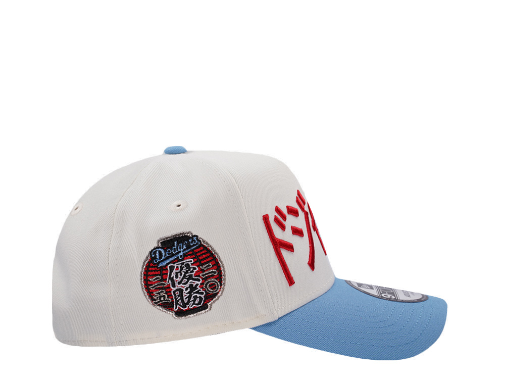 New Era Los Angeles Dodgers World Series 2025 Chrome Two Tone Edition 9Forty A Frame Snapback Casquette