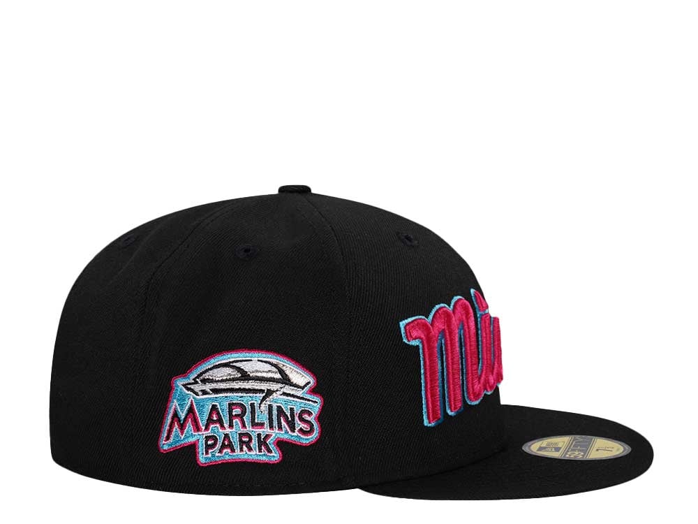 New Era Miami Marlins Marlins Park Vice Edition 59Fifty Fitted Casquette