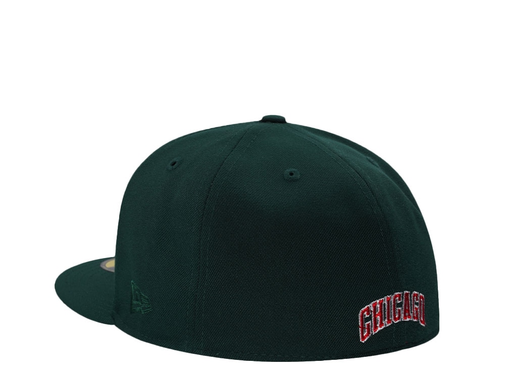 New Era Chicago Bulls Rose Dark Green Prime Edition 59Fifty Fitted Casquette
