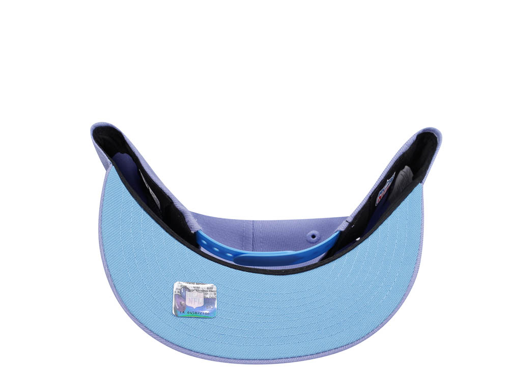 New Era Seattle Seahawks Established 1976 Purple Light Blue Edition 9Fifty Snapback Casquette