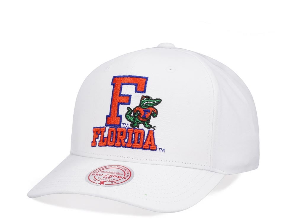 Mitchell & Ness University of Florida All in Pro White Snapback Casquette