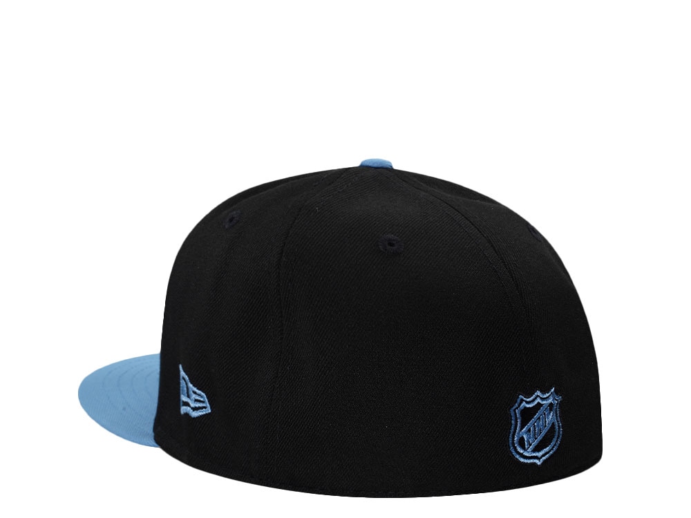 New Era Utah Mammoth Metallic Sky Blue Two Tone Edition 59Fifty Fitted Casquette