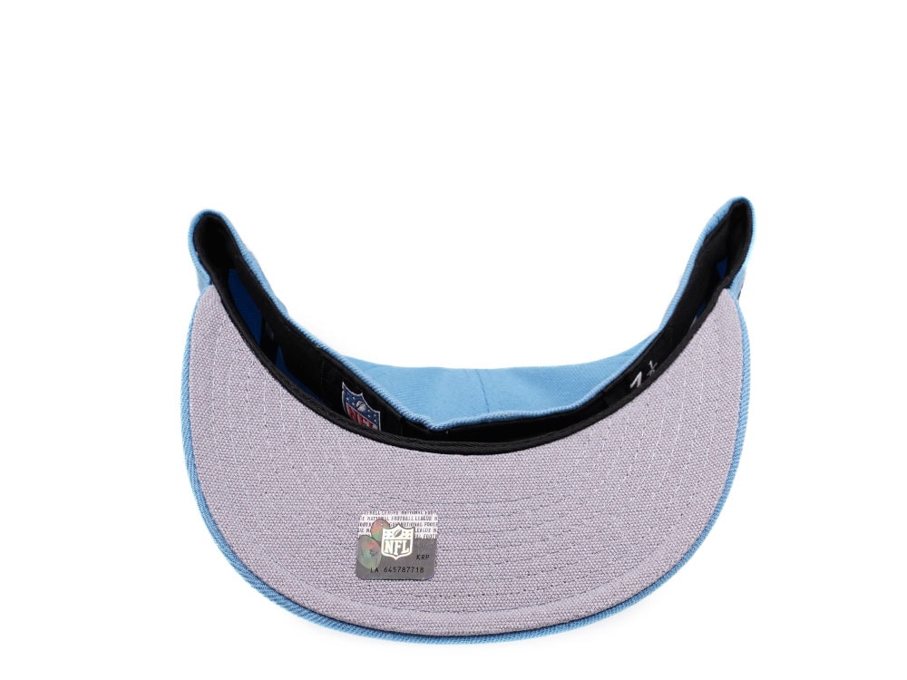 New Era Seattle Seahawks Super Bowl XLVIII Sky Blue Edition 59Fifty Fitted Casquette