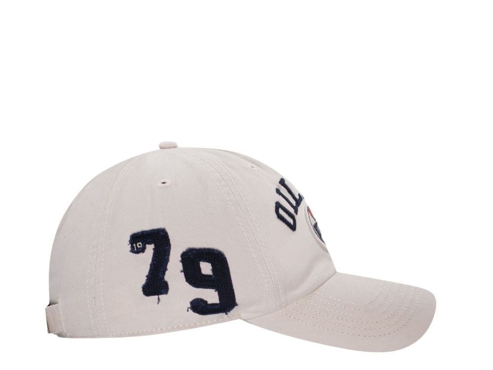 47Brand Edmonton Oilers Sandstorm Clubhouse Clean up Snapback Casquette