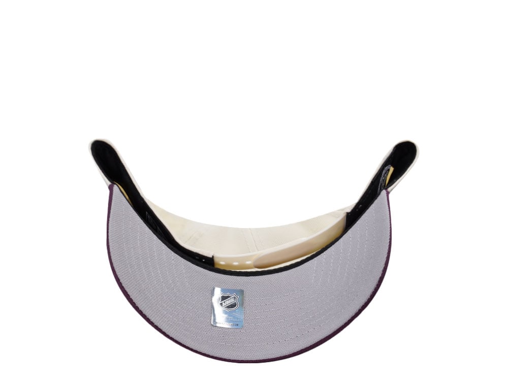 New Era Anaheim Ducks Chrome Plum Two Tone Edition 9Forty A Frame Snapback Casquette