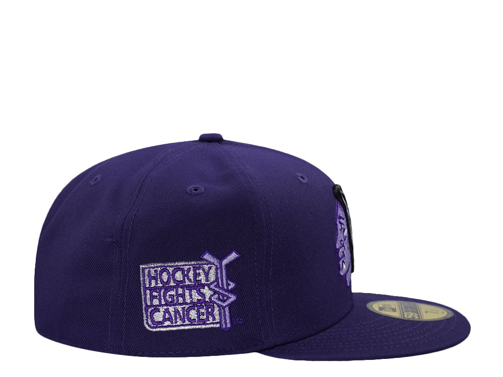 New Era Chicago Blackhawks Hockey Fights Cancer Edition 59Fifty Fitted Casquette