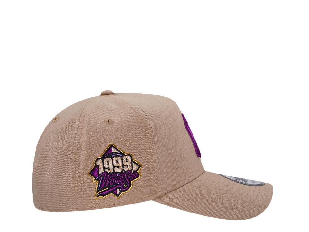 New Era New York Yankees World Series 1999 Camel Edition 9Forty A Frame Snapback Casquette