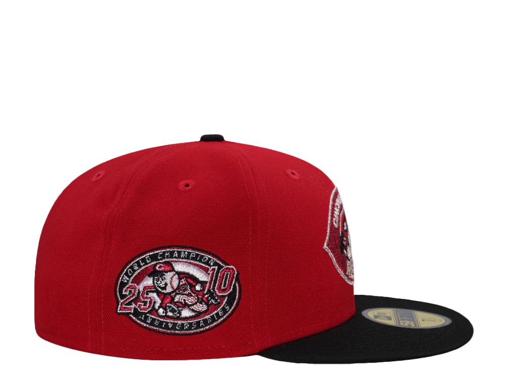 New Era Cincinnati Reds World Champions Anniversary Vintage Two Tone Edition 59Fifty Fitted Casquette