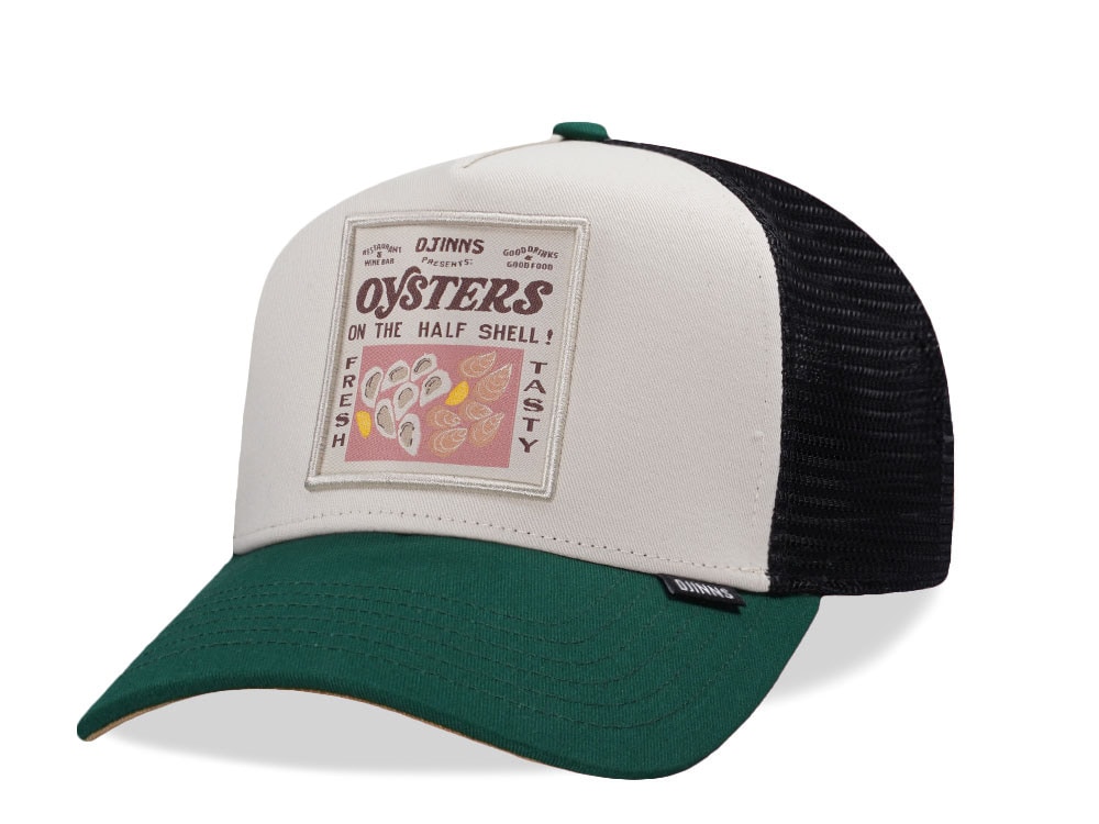 Djinns Food Oysters Off White Trucker Snapback Casquette