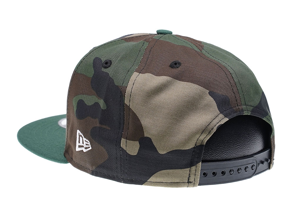 New Era Green Bay Packers Woodcamo Edition 9Fifty Snapback Casquette