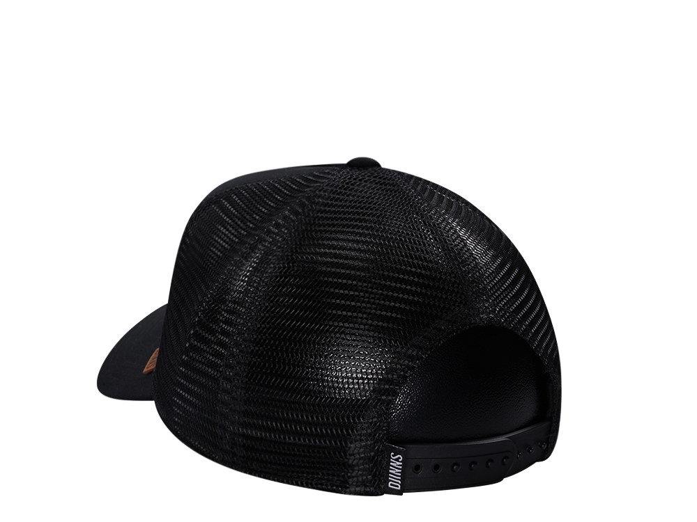 Djinns M-Ribstop Black Trucker Snapback Casquette