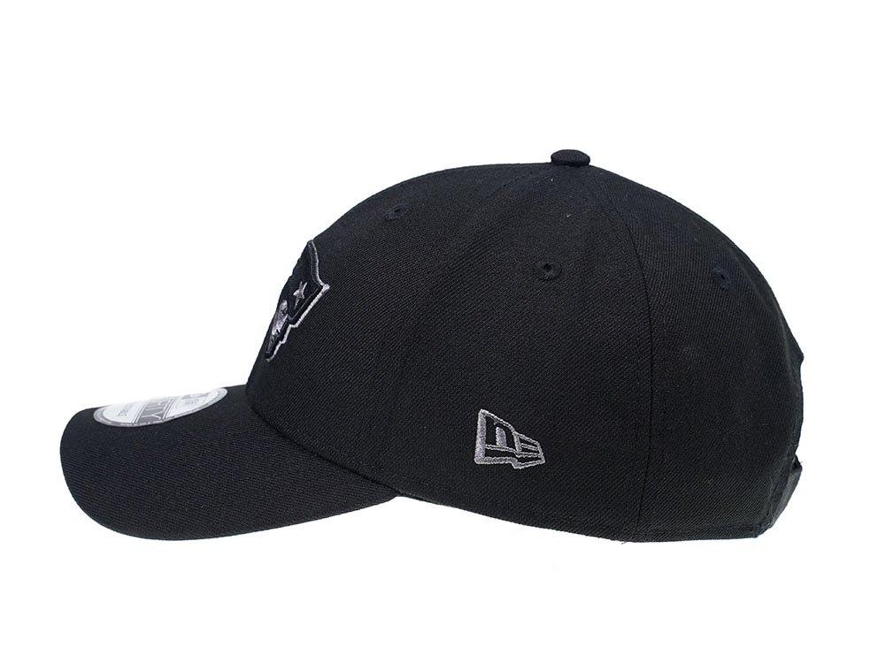 New Era New England Patriots Curved Grey Edition 9Forty Strapback Casquette