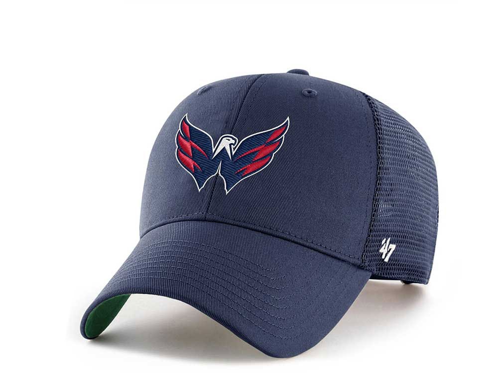 47Brand Washington Capitals Navy Classic Trucker Snapback Casquette