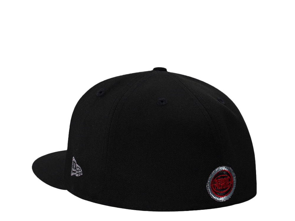New Era Detroit Pistons 20th Anniversary Black Prime Edition 59Fifty Fitted Casquette