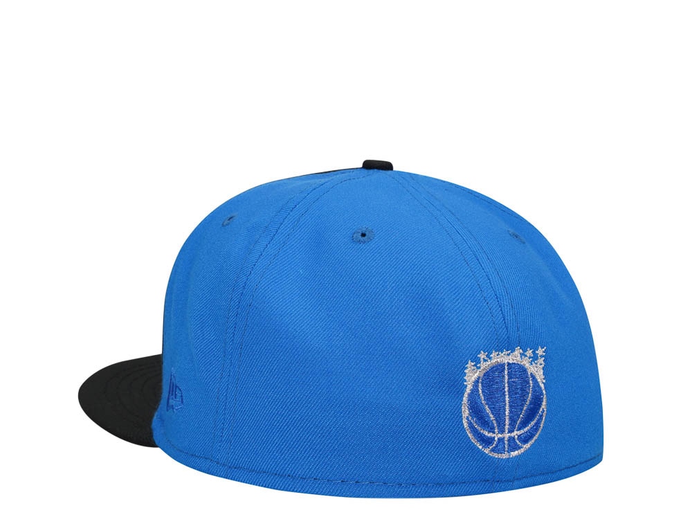 New Era Orlando Magic Chrome Black Blue Two Tone Edition 59Fifty Fitted Casquette