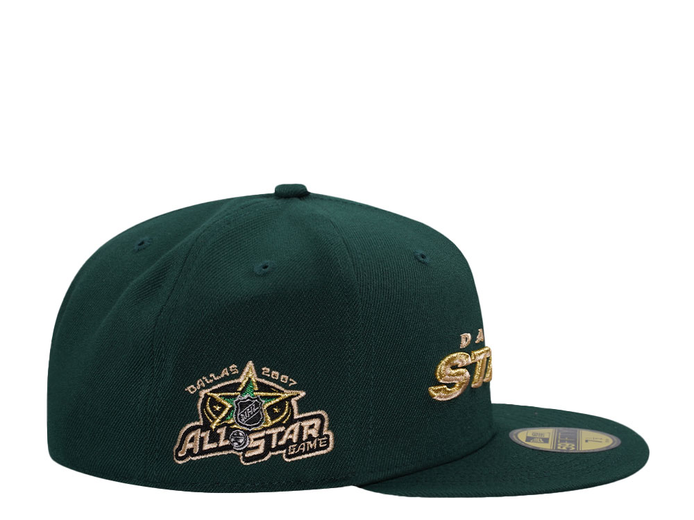 New Era Dallas Stars All Star Game 2007 Dark Green Prime Edition 59Fifty Fitted Casquette