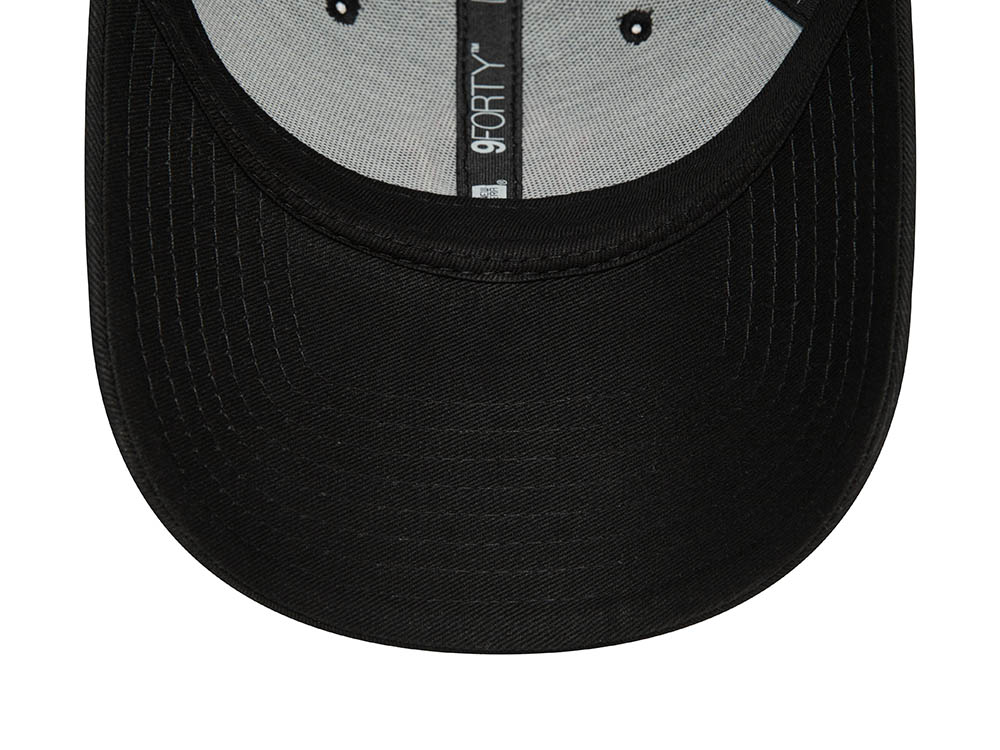New Era New York Yankees League Essential Black 9Forty Strapback Casquette