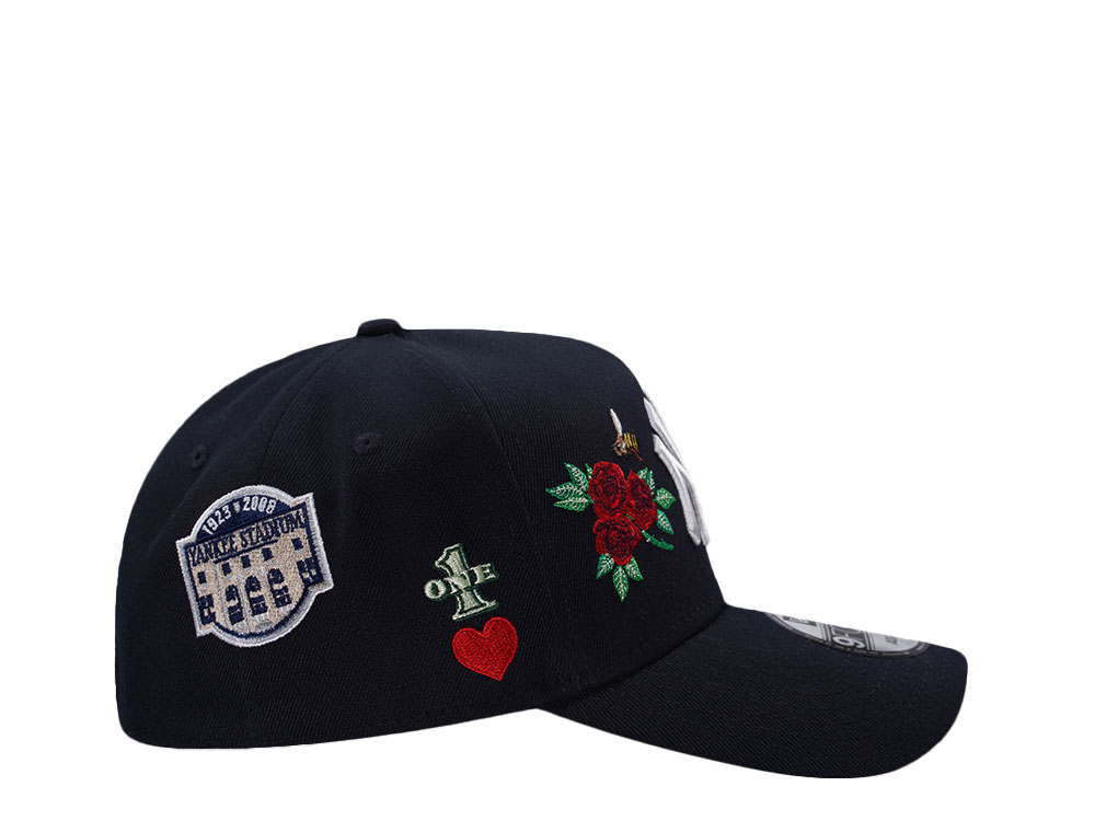 New Era New York Yankees MLB Champs Navy Edition 9Forty A Frame Snapback Casquette
