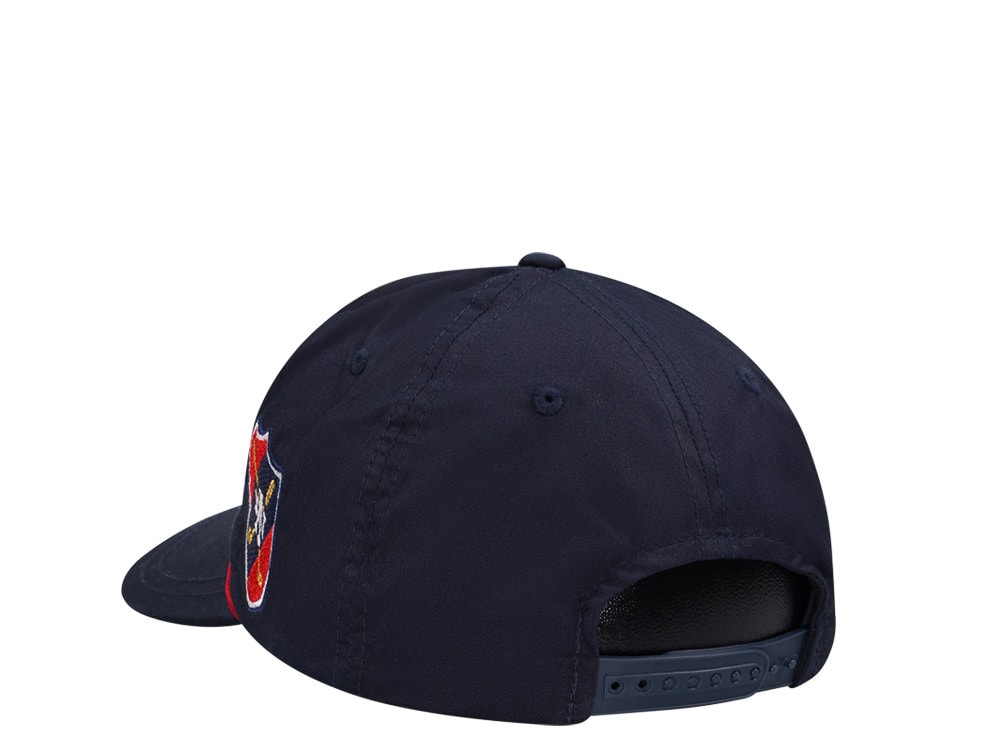 American Needle Lone Star Lightweight Rope Navy Vintage Casual Snapback Casquette