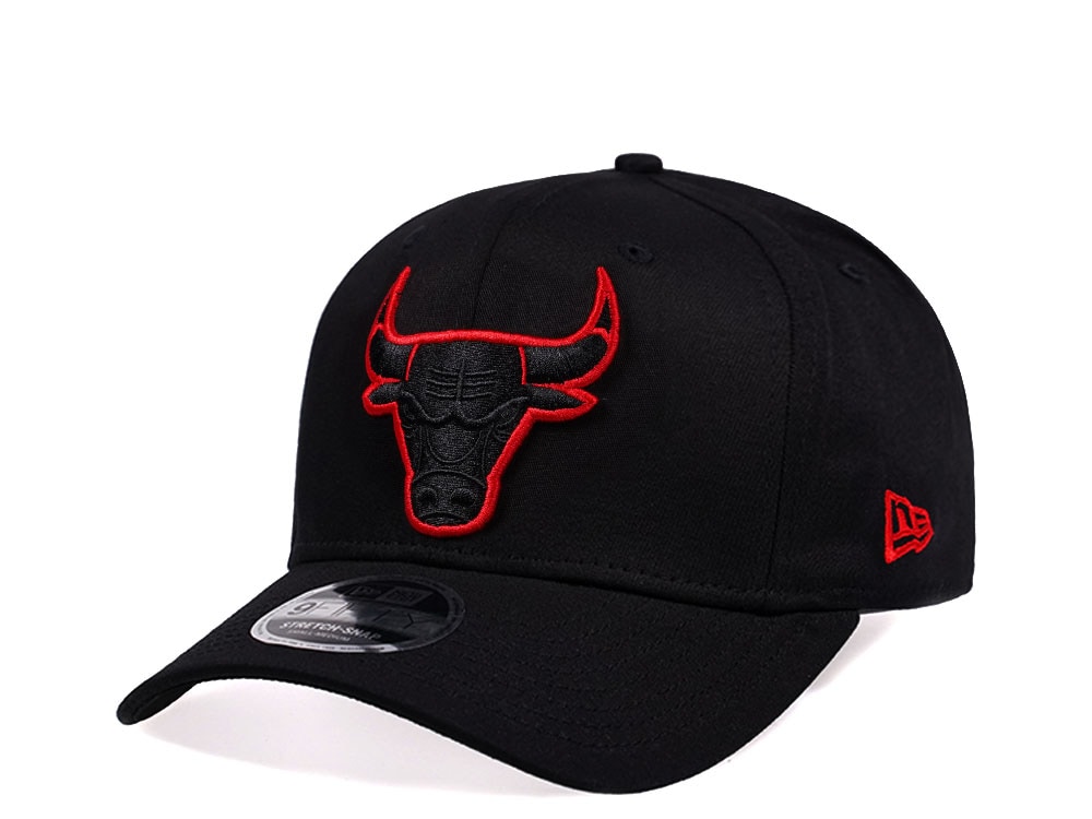 New Era Chicago Bulls Red Pop Edition 9Fifty Stretch Snapback Casquette
