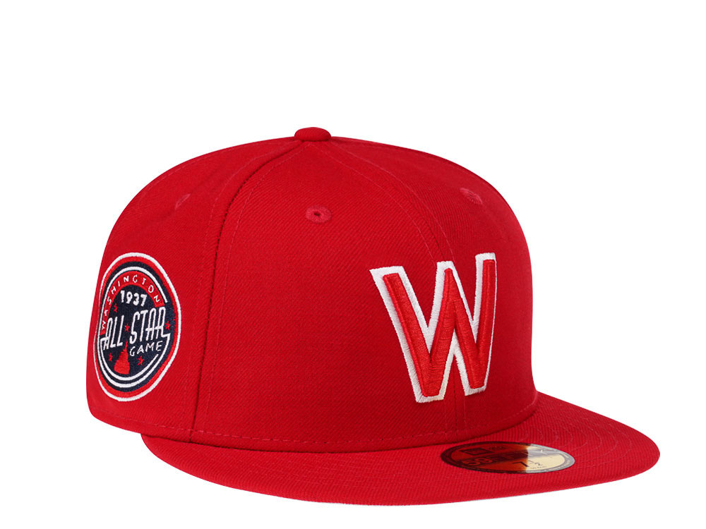 New Era Washington Senators All Star Game 1937 Red Edition 59Fifty Fitted Casquette