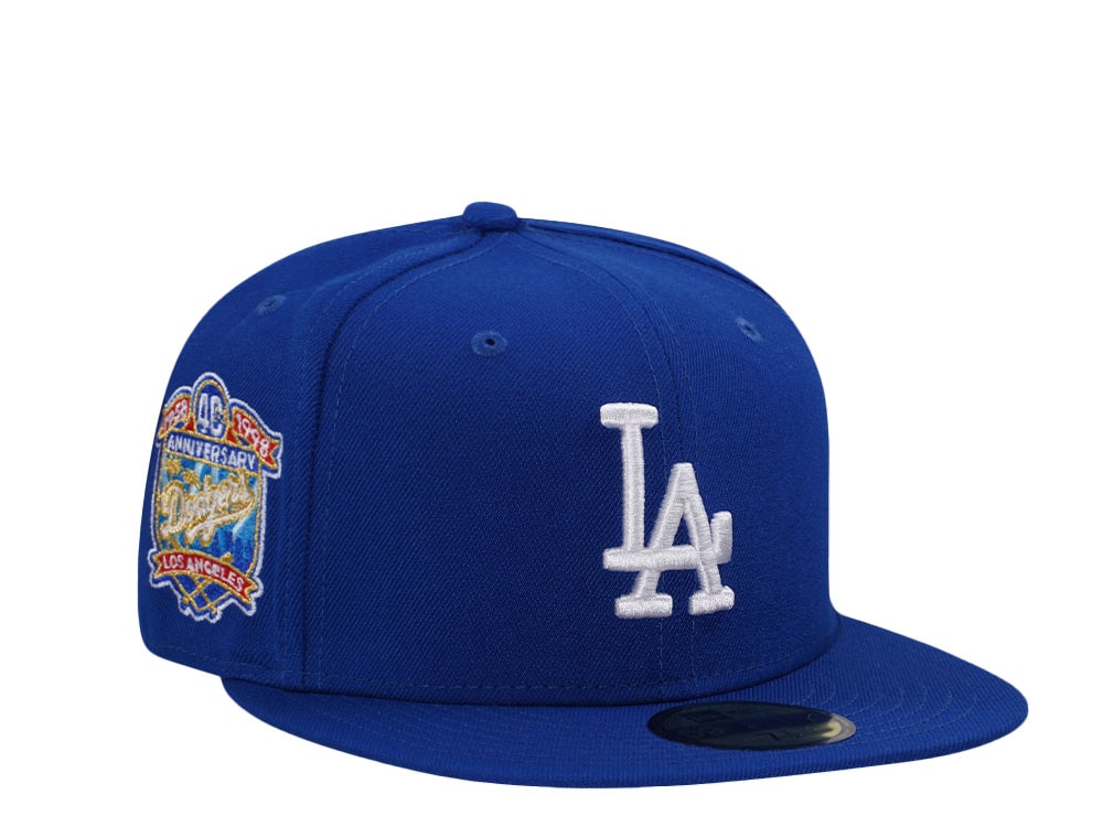 New Era Los Angeles Dodgers 40th Anniversary Royal Classic Edition 59Fifty Fitted Casquette