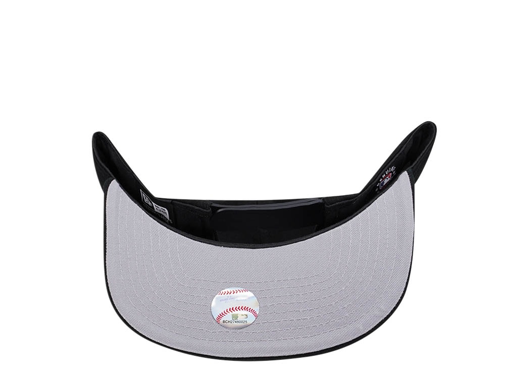 New Era New York Mets Black Classic Edition Golfer Snapback Casquette