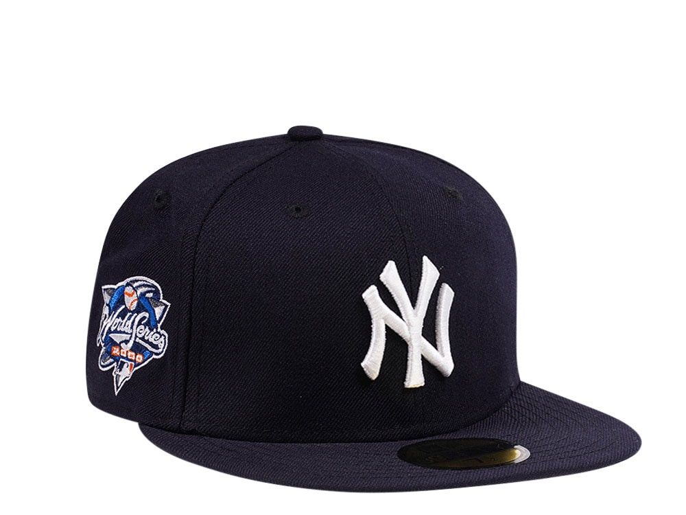 New Era New York Yankees World Series 2000 Navy and Pink Edition 59Fifty Fitted Casquette