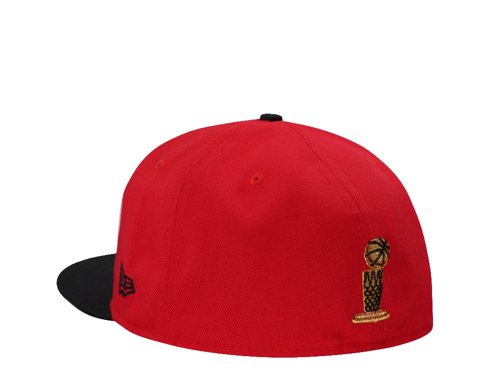 New Era Chicago Bulls NBA Champions 1996 Red Throwback Edition 59Fifty Fitted Casquette