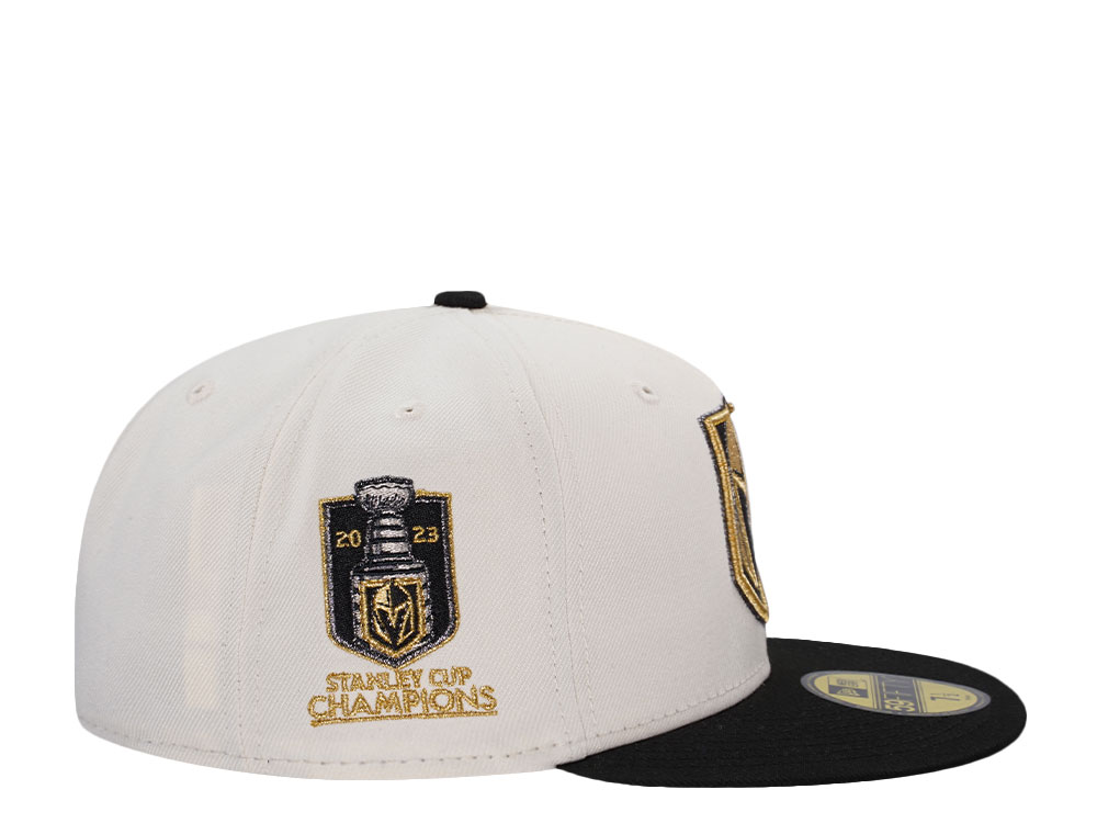 New Era Vegas Golden Knights Stanley Cup Champions 2023 Chrome Two Tone Edition 59Fifty Fitted Casquette