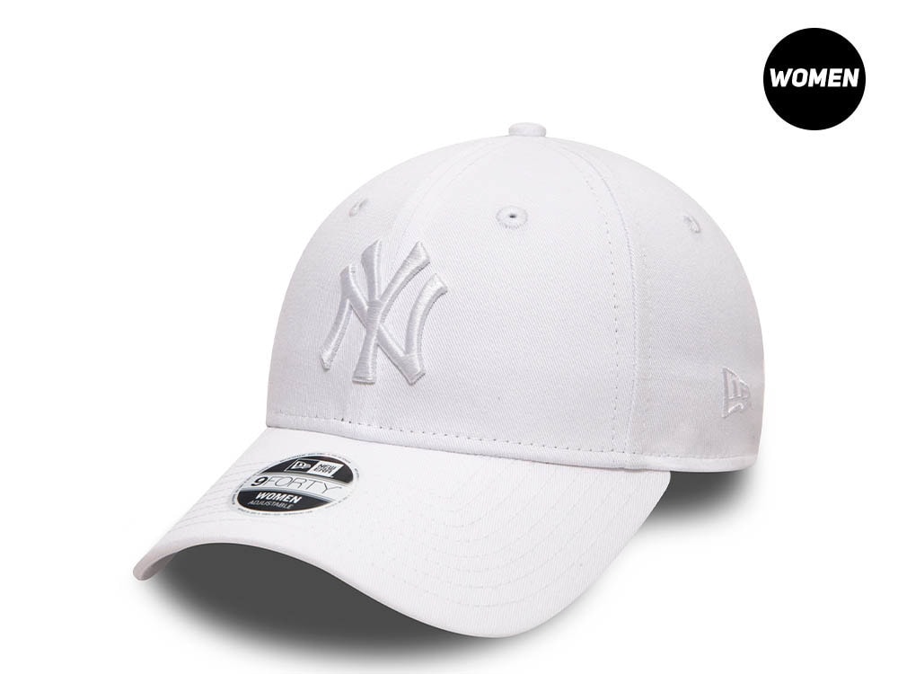 New Era New York Yankees Essential White Womens 9Forty Strapback Casquette