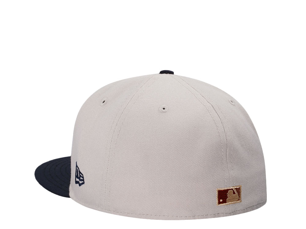 New Era Houston Astros Minute Maid Park Stone Two Tone Throwback Edition 59Fifty Fitted Casquette