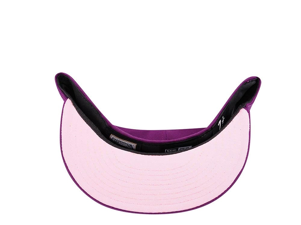 New Era Tampa Bay Rays Inaugural Season 1998 Pink Grapes Edition 59Fifty Fitted Casquette