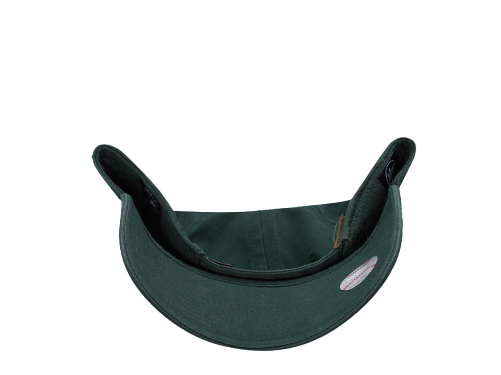 47Brand Oakland Athletics Dark Green Script Clean Up Strapback Casquette
