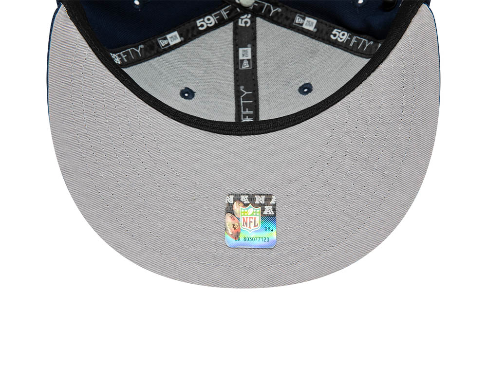 New Era Seattle Seahawks Historicchamps Navy 59Fifty Fitted Casquette
