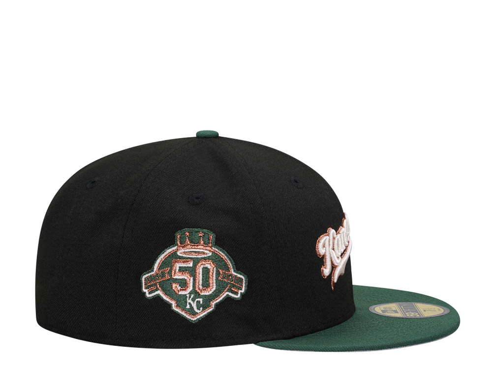 New Era Kansas City Royals 50th Anniversary Copper Two Tone Edition 59Fifty Fitted Casquette