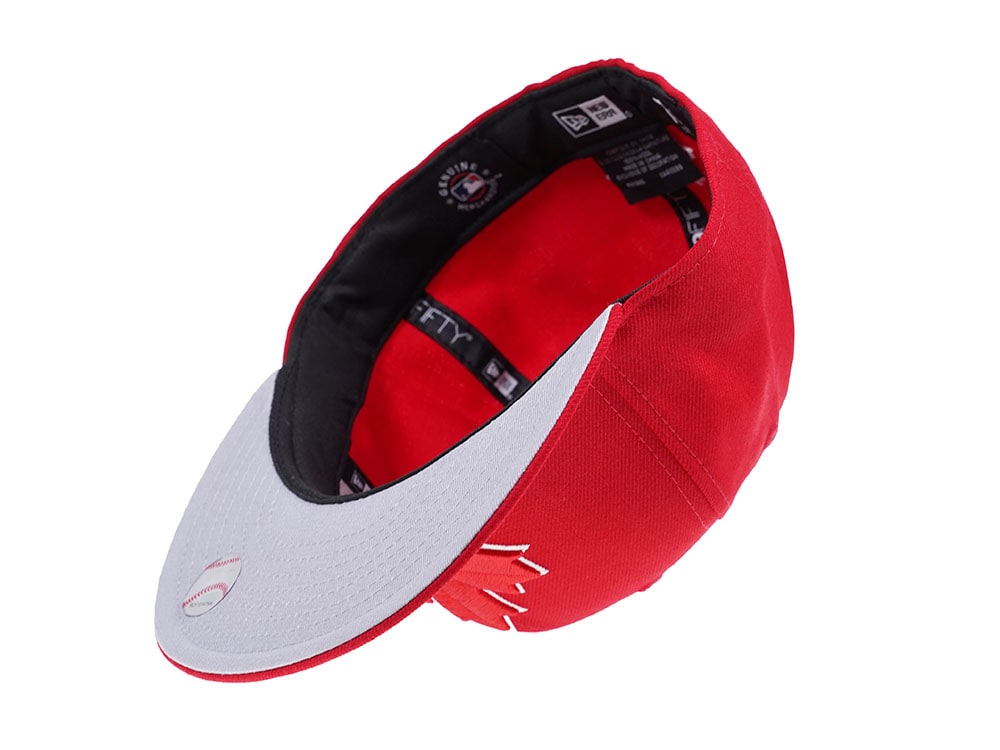 New Era Toronto Blue Jays Canada Red Edition 59Fifty Fitted Casquette