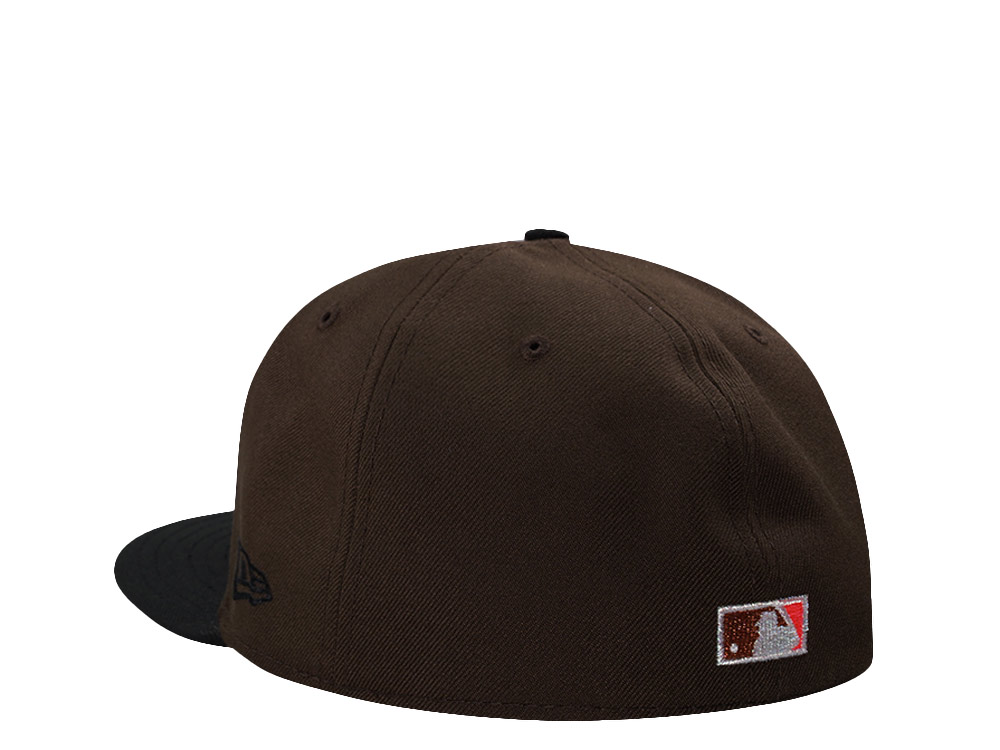 New Era Chicago Cubs Be Alert Walnut Two Tone Edition 59Fifty Fitted Casquette