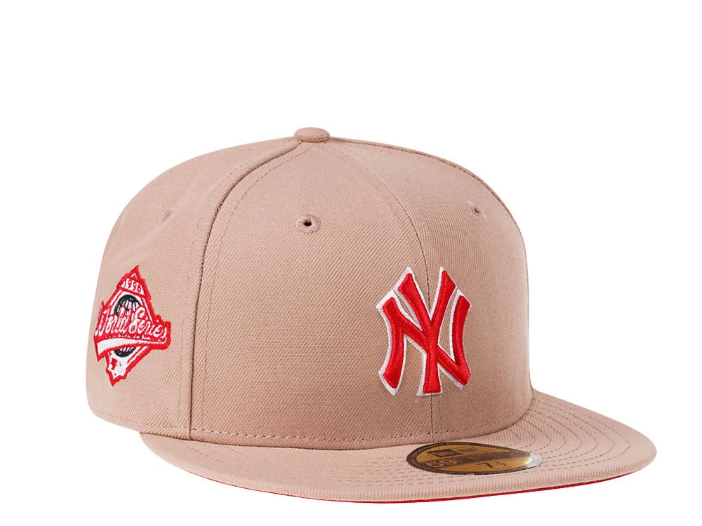 New Era New York Yankees World Series 1996 Camel Red Edition 59Fifty Fitted Casquette
